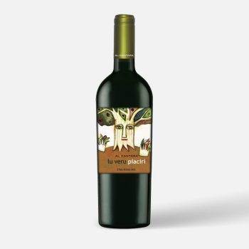 Vino rosso - Al-cantàra - Lu veru piaciri in bottiglia da 75 cl