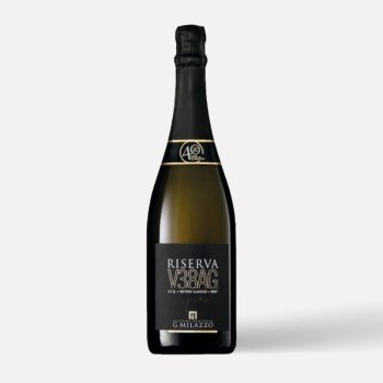 Sparkling wine - Milazzo reserve V38AG classic method brut in 75 cl bottle